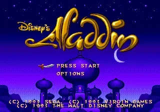Aladdin SEGA Genesis (SG) ROM Download