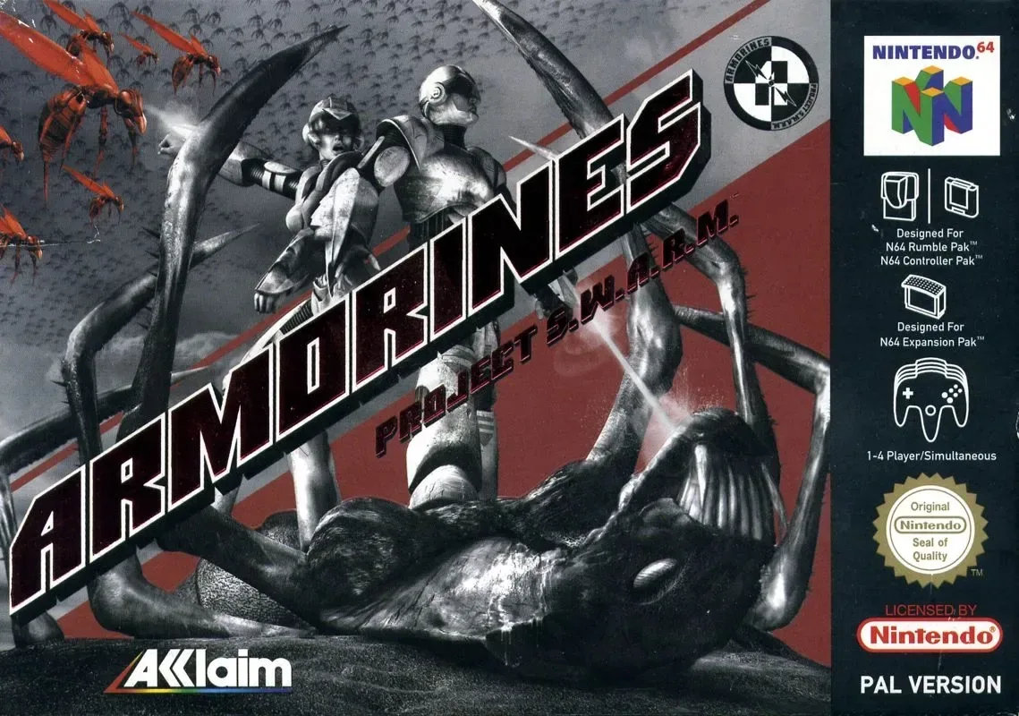 Armorines Project SWARM Nintendo 64 (N64) ROM Download
