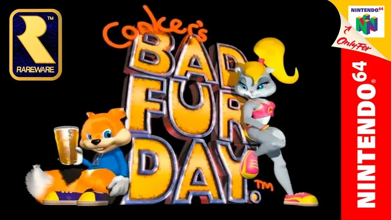 Conker’s Bad Fur Day Nintendo 64 (N64) ROM Download