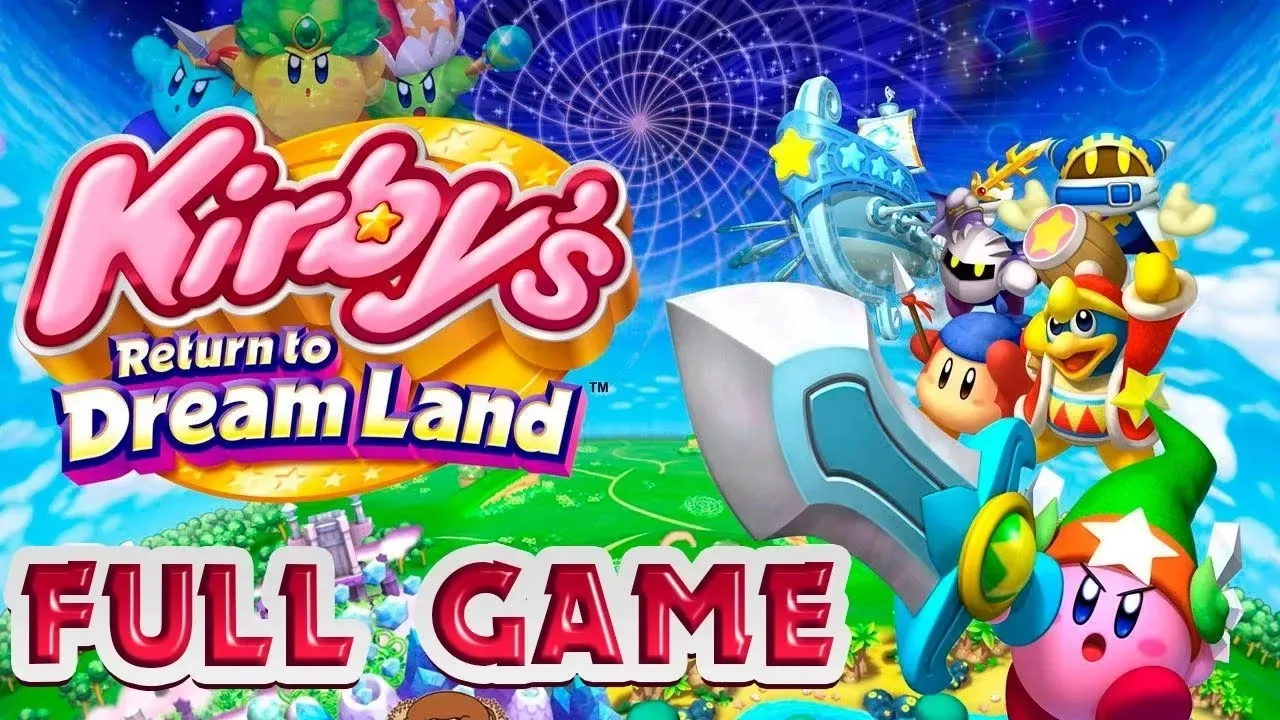 Kirby's Return to Dream Land WII ROM Download