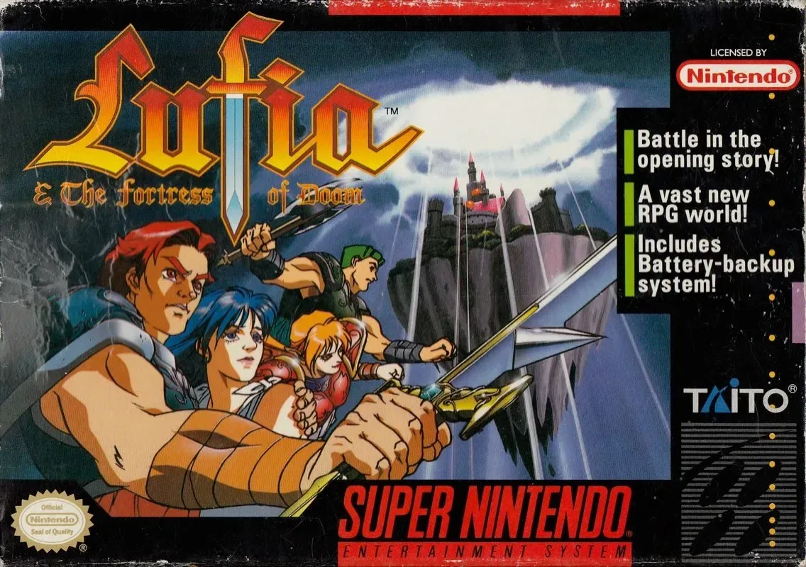 Lufia and the Fortress of Doom Nintendo (SNES) ROM Download