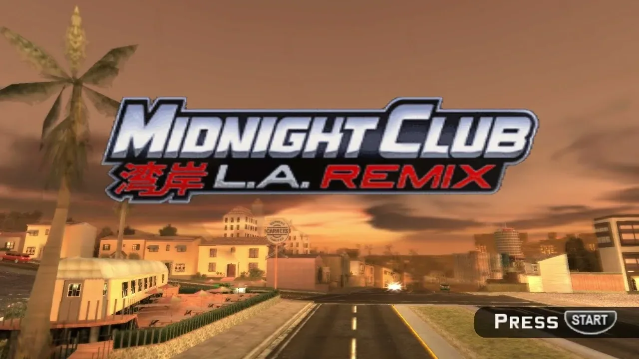 Midnight Club LA Remix PSP ROM &amp; ISO Download