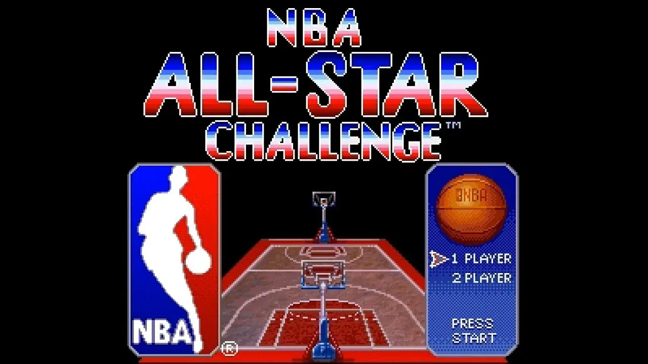 NBA All-Star Challenge NES ROM Free Download