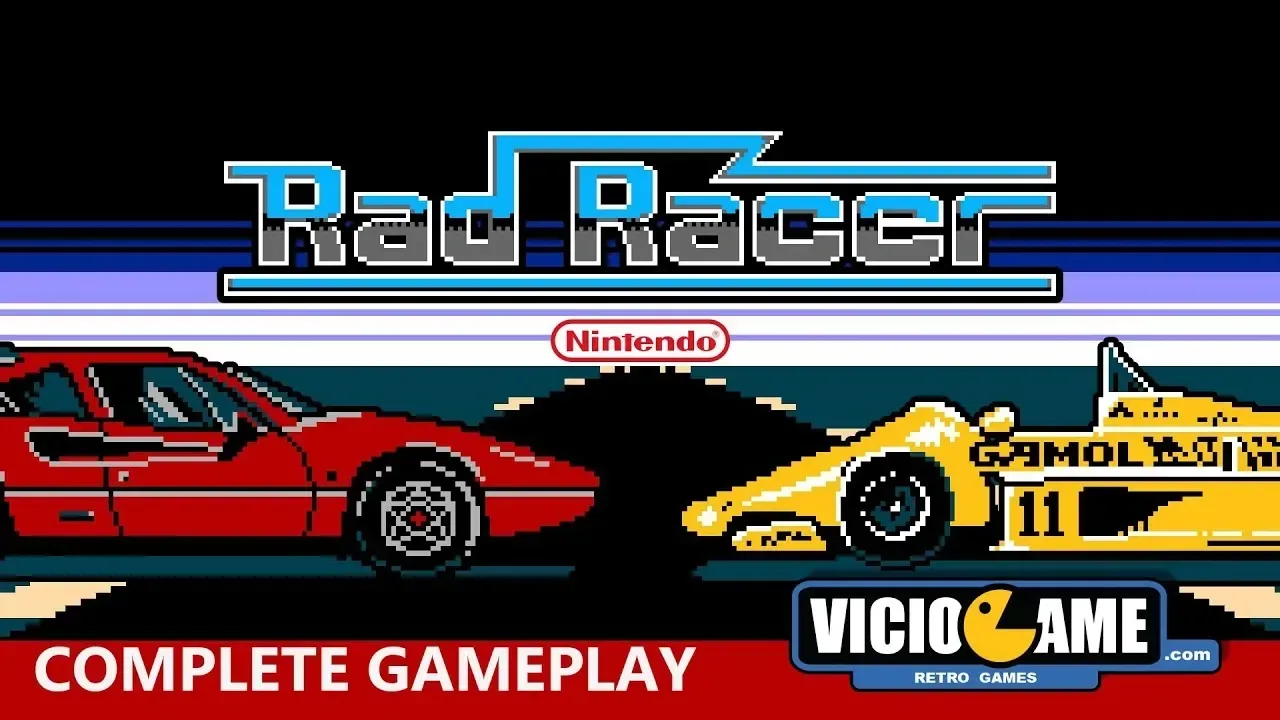 Rad Racer NES ROM Free Download – Nintendo Racing Legend