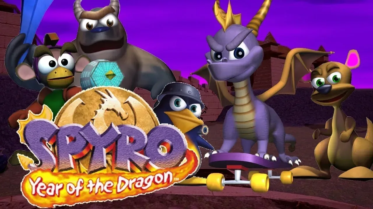 Spyro: Year of the Dragon PS1 ROM Download
