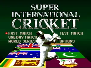 Super International Cricket SNES ROM Download