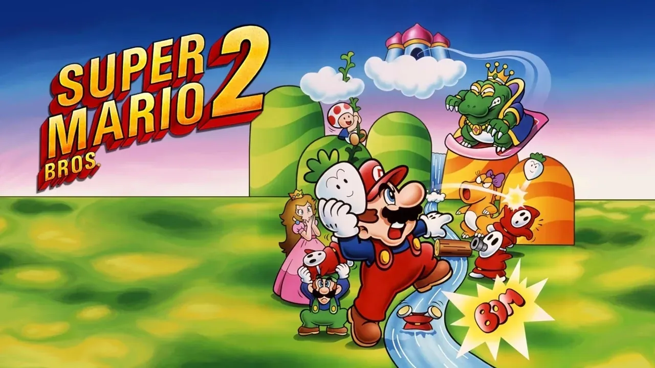 Super Mario Bros 2 NES ROM Free Download