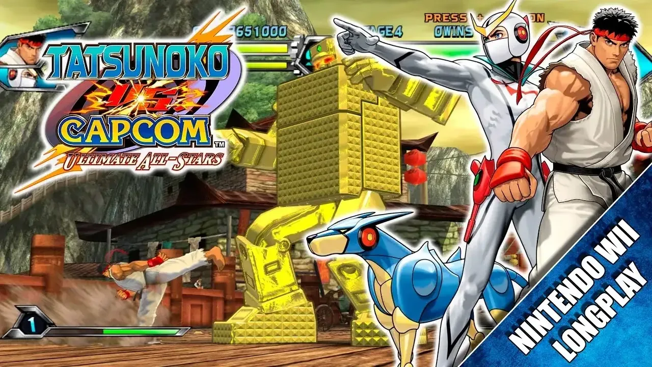 Tatsunoko vs Capcom Ultimate All-Stars WII ROM Download