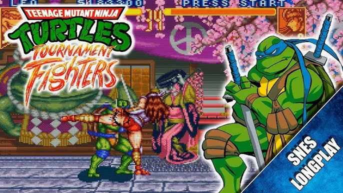Teenage Mutant Ninja Turtles Tournament Fighters SNES ROM Download