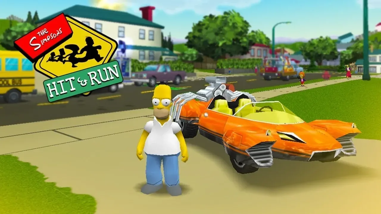 The Simpsons: Hit &amp; Run PS2 ROM Download