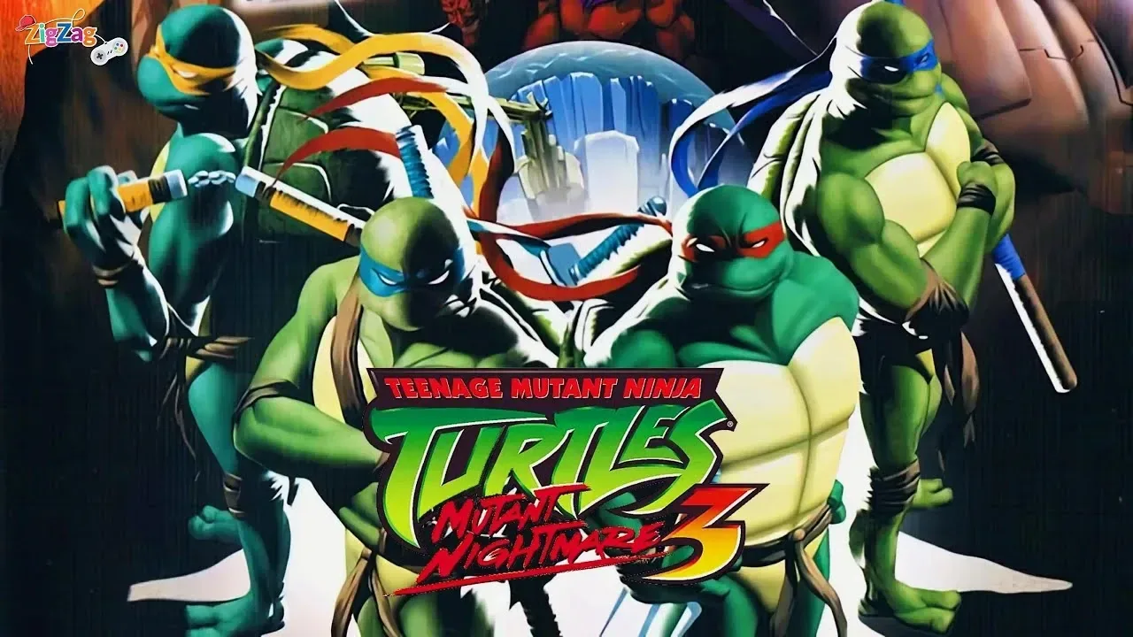 Teenage Mutant Ninja Turtles 3: Mutant Nightmare PS2 ROM Download