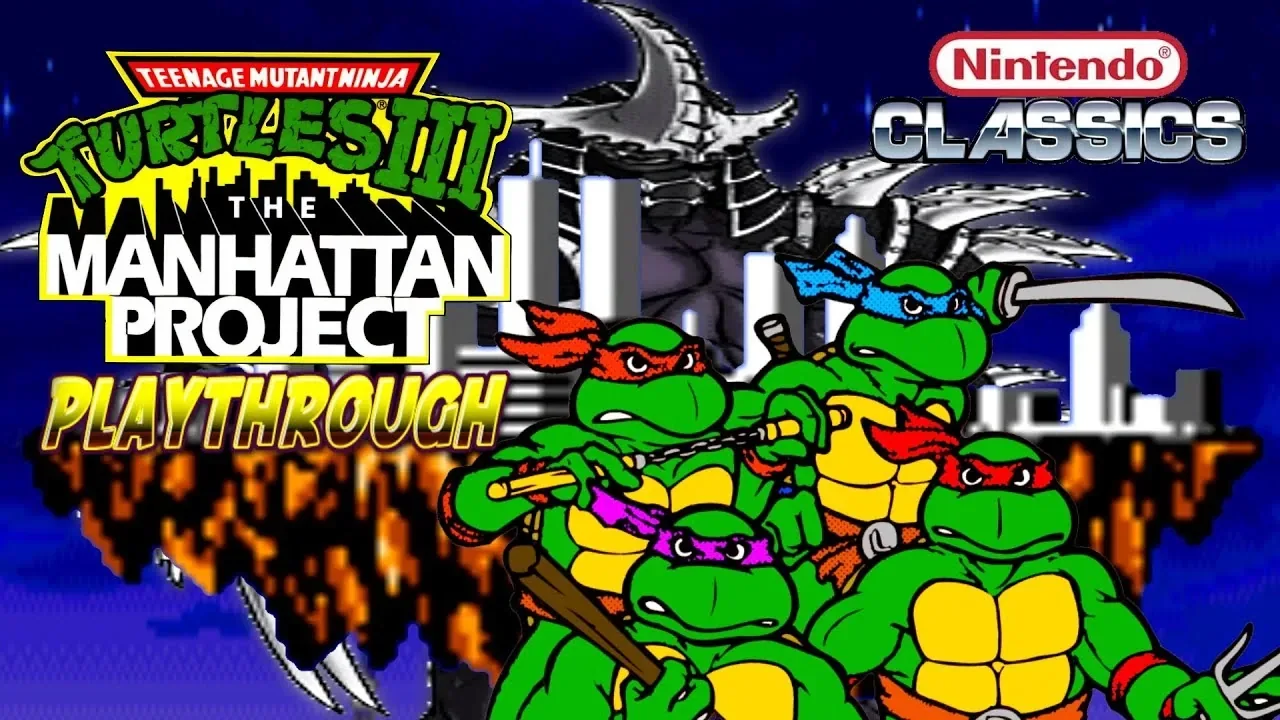 TMNT III The Manhattan Project NES ROM Download