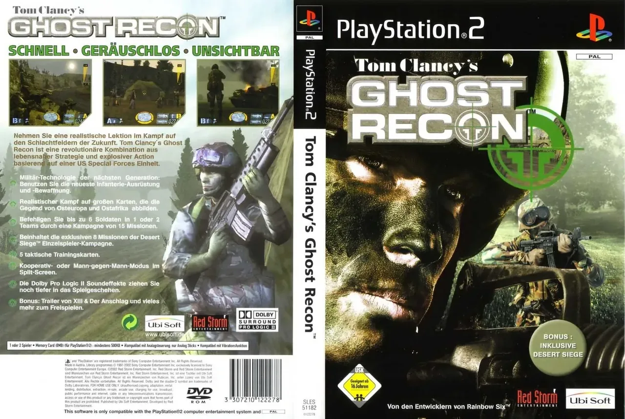 Tom Clancy's Ghost Recon PS2 ROM Download