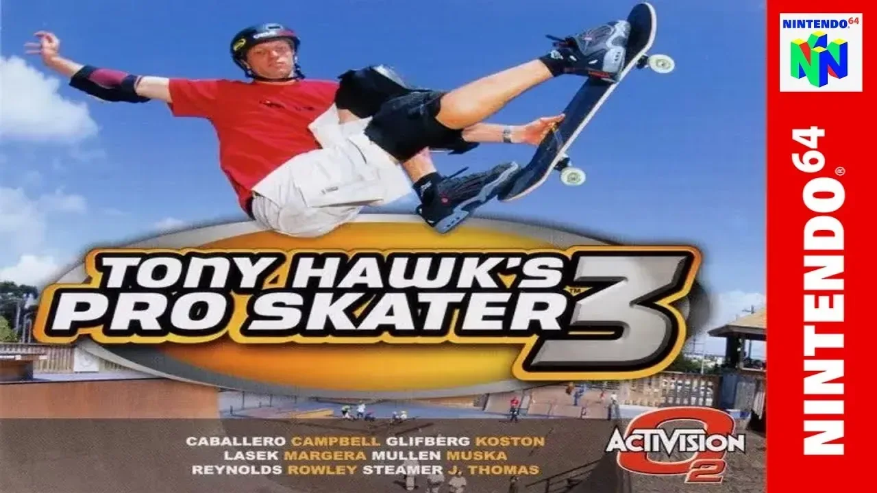 Tony Hawk's Pro Skater 3 Nintendo 64 (N64) ROM Download