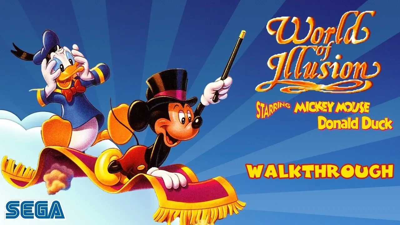 World of Illusion Starring Mickey Mouse and Donald Duck SEGA Genesis (SG) ROM Download