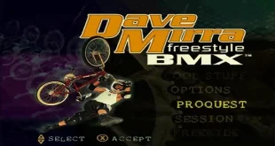 Dave Mirra Freestyle BMX PS1 ROM Download
