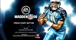 Madden NFL 08 PS2 ROM Download