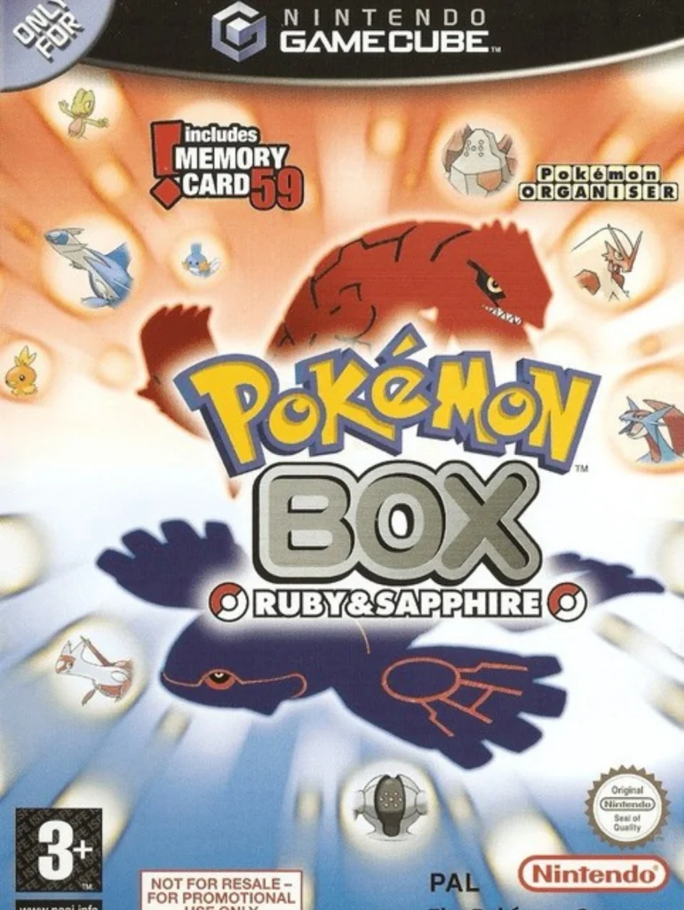 Pokemon Box Ruby and Sapphire GameCube ROM Download Pokemon Box Ruby and Sapphire GameCube ROM Download