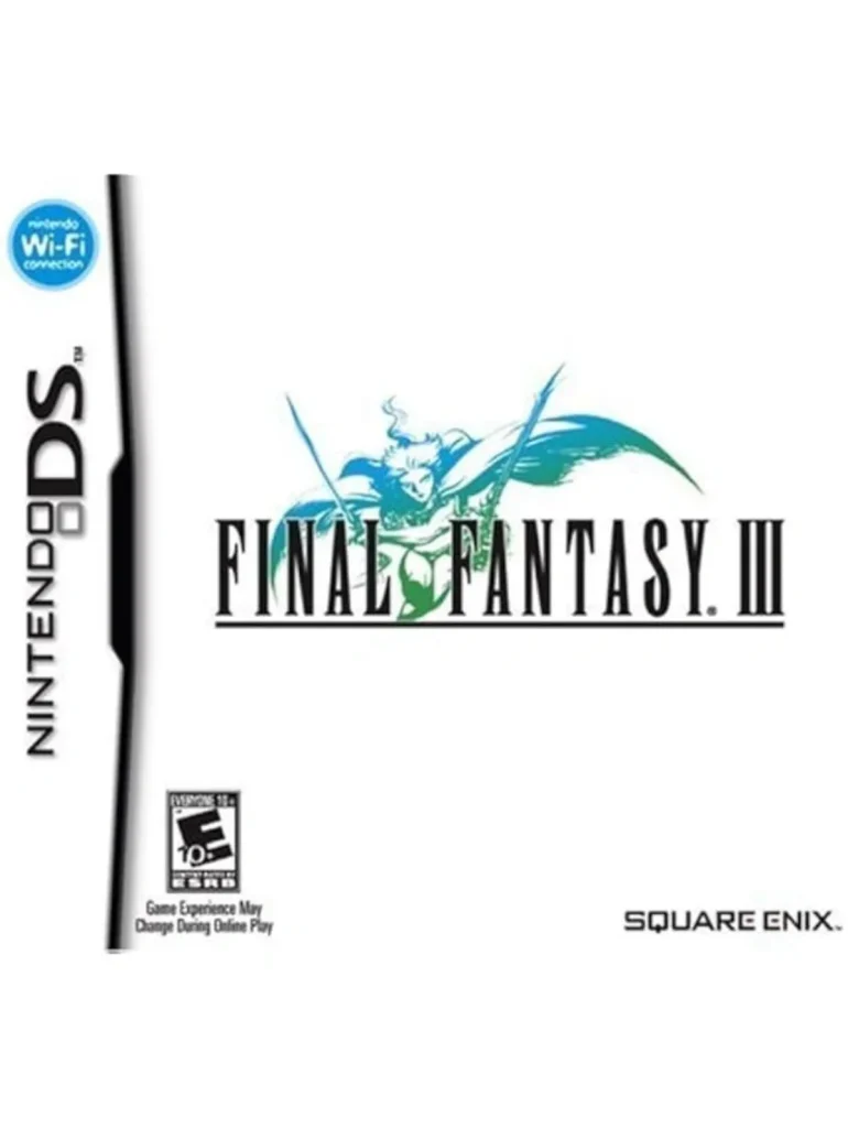 Final Fantasy III DS Nintendo DS