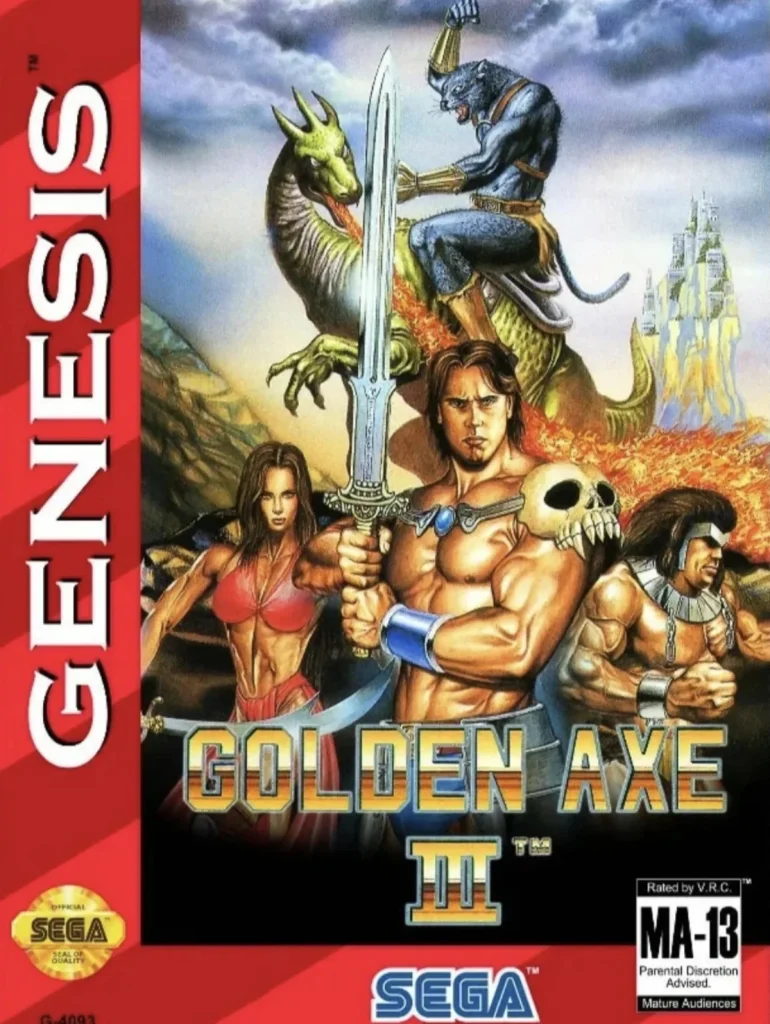 Golden Axe III SEGA Genesis (SG) Download