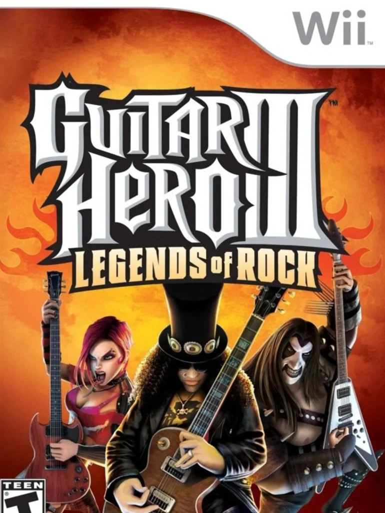 Guitar Hero III Legends of Rock WII Guitar Hero III Legends of Rock WII