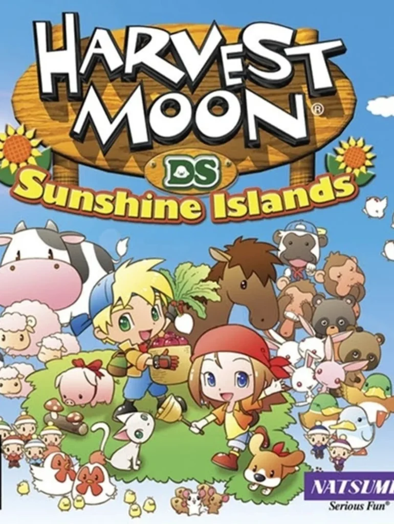 Harvest Moon Sunshine Islands Nintendo DS