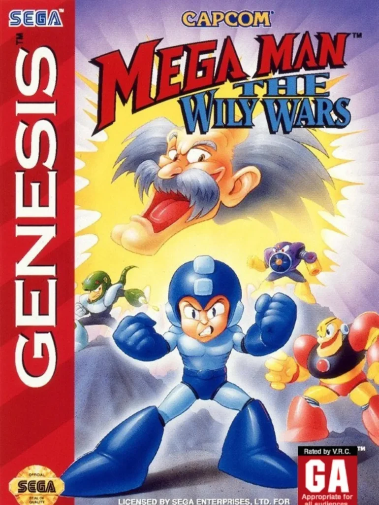 Mega Man The Wily Wars SEGA Genesis (SG) ROM Download