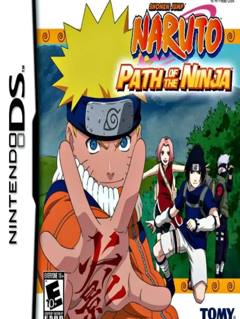 Naruto Path of the Ninja Nintendo DS