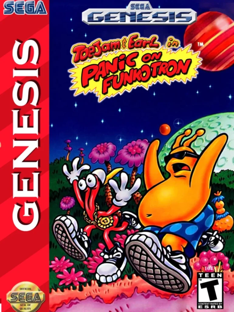Toejam and Earl in Panic on Funkotron SEGA Genesis (SG)