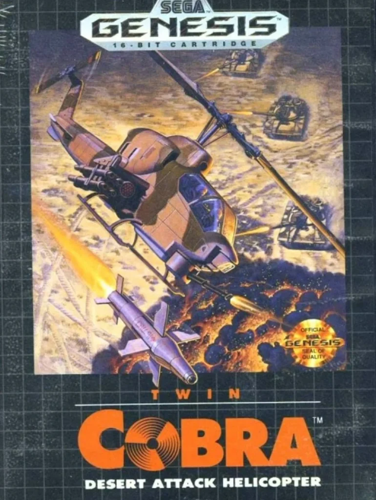 Twin Cobra SEGA Genesis (SG) Twin Cobra SEGA Genesis (SG)