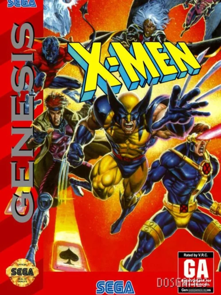 X-Men SEGA Genesis (SG) ROM Download